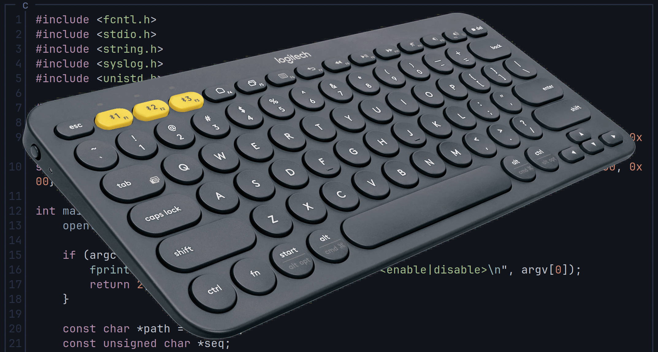 k380-fnlk: fixing my Logitech K380's Fn-lock without touching my immutable OS