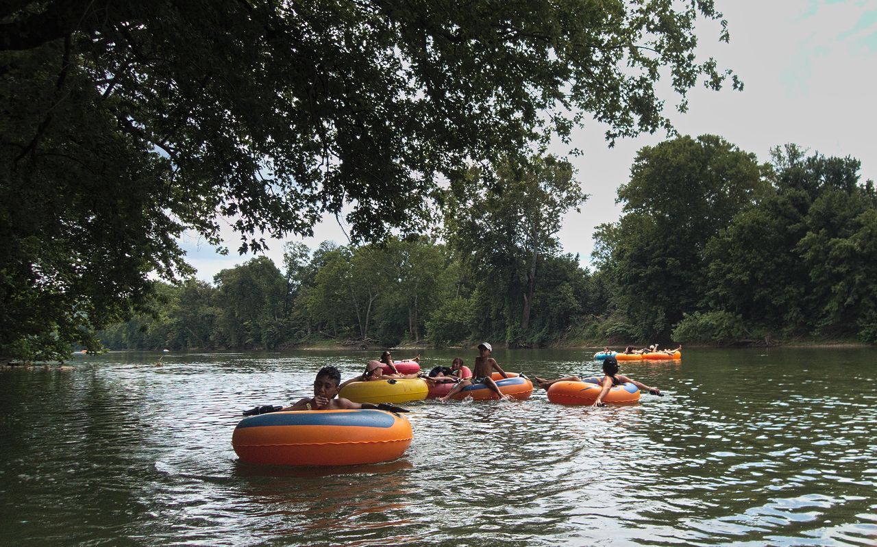 Watertubind sur la rivière Shenandoah