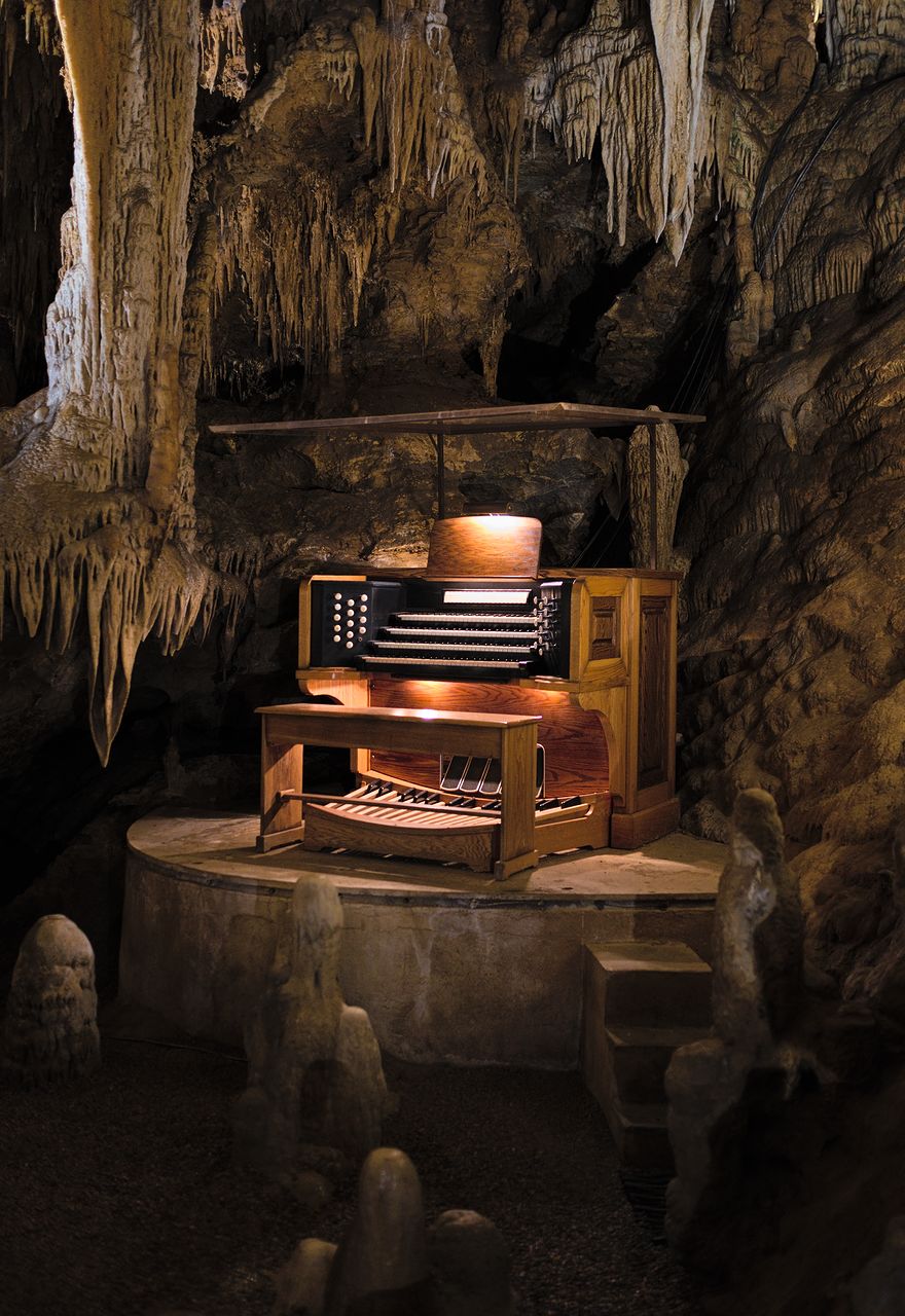L&rsquo;orgue des grottes de Luray